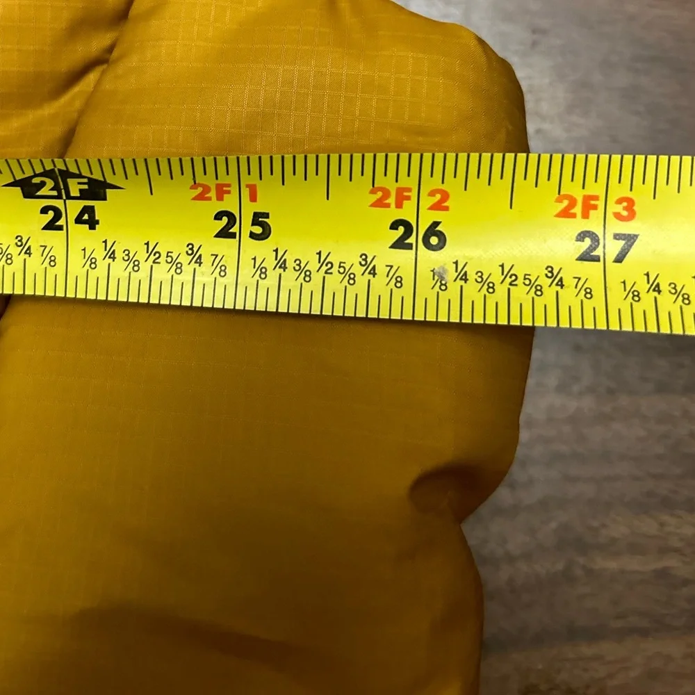 The North Face Men's Mustard Yellow Puffer Vest